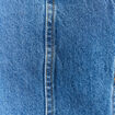 Jupe trapèze en jean denim stone femme