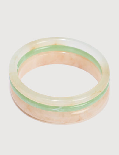 Bracelet vert pastel femme