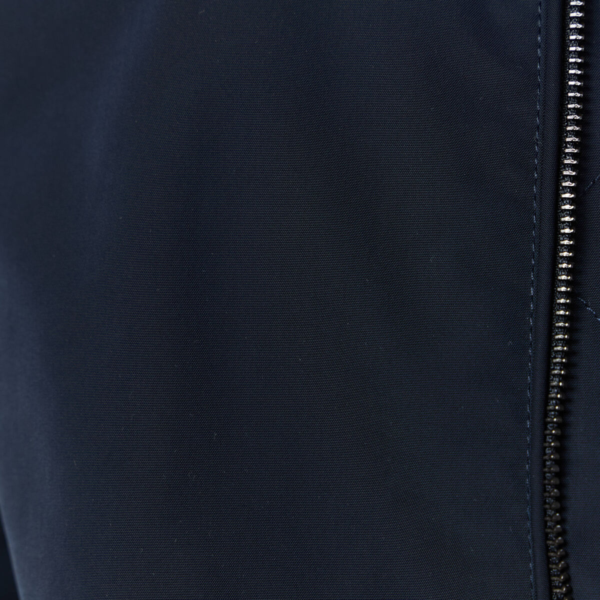 Blouson teddy éco-responsable bleu marine homme