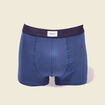 Lot 2 boxers bleu foncé homme