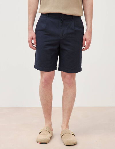 Bermuda bleu marine homme