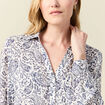 Blouse manches longues blanc femme