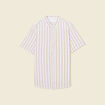 Chemise manches courtes beige homme