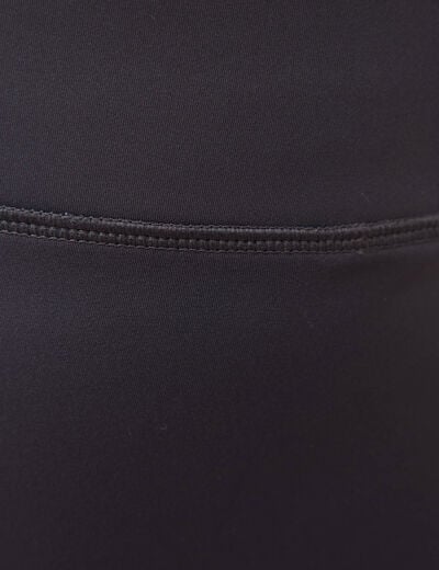 Leggings gris fonc&eacute; femme