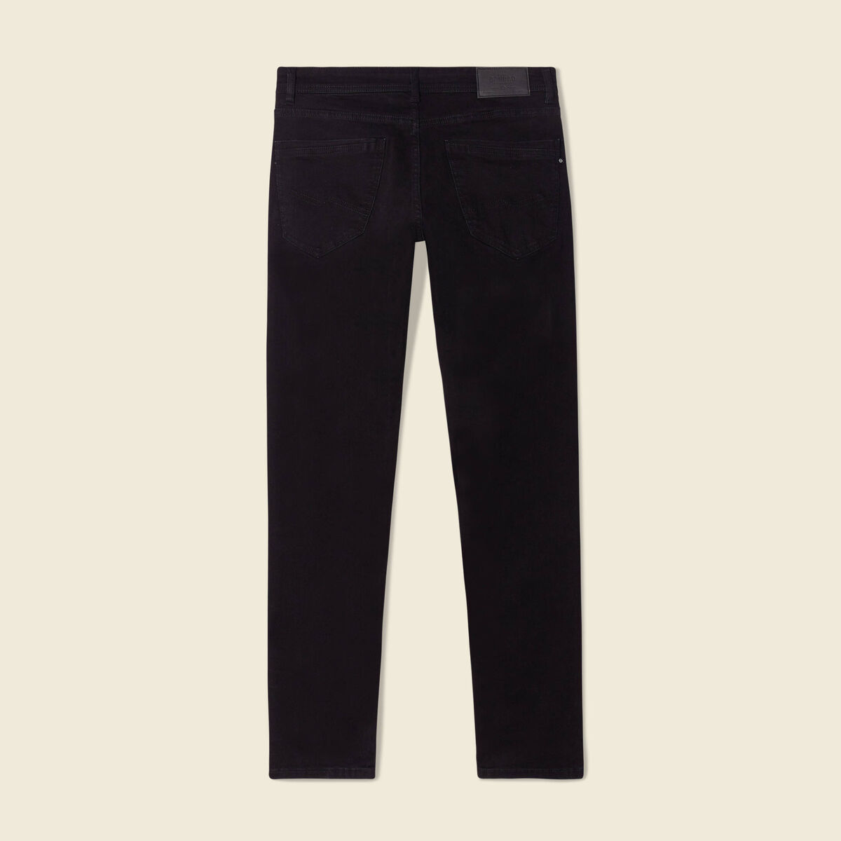 Jeans slim éco-responsable denim noir homme