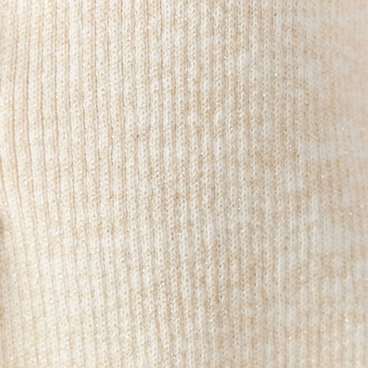 Débardeur tricot noué creme femme