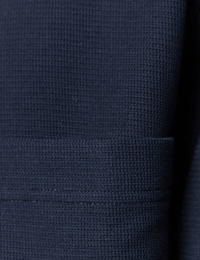 Surchemise manches longues bleu marine homme