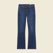 Jeans bootcut denim brut femme