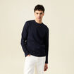 T-shirt manches longues bleu marine homme