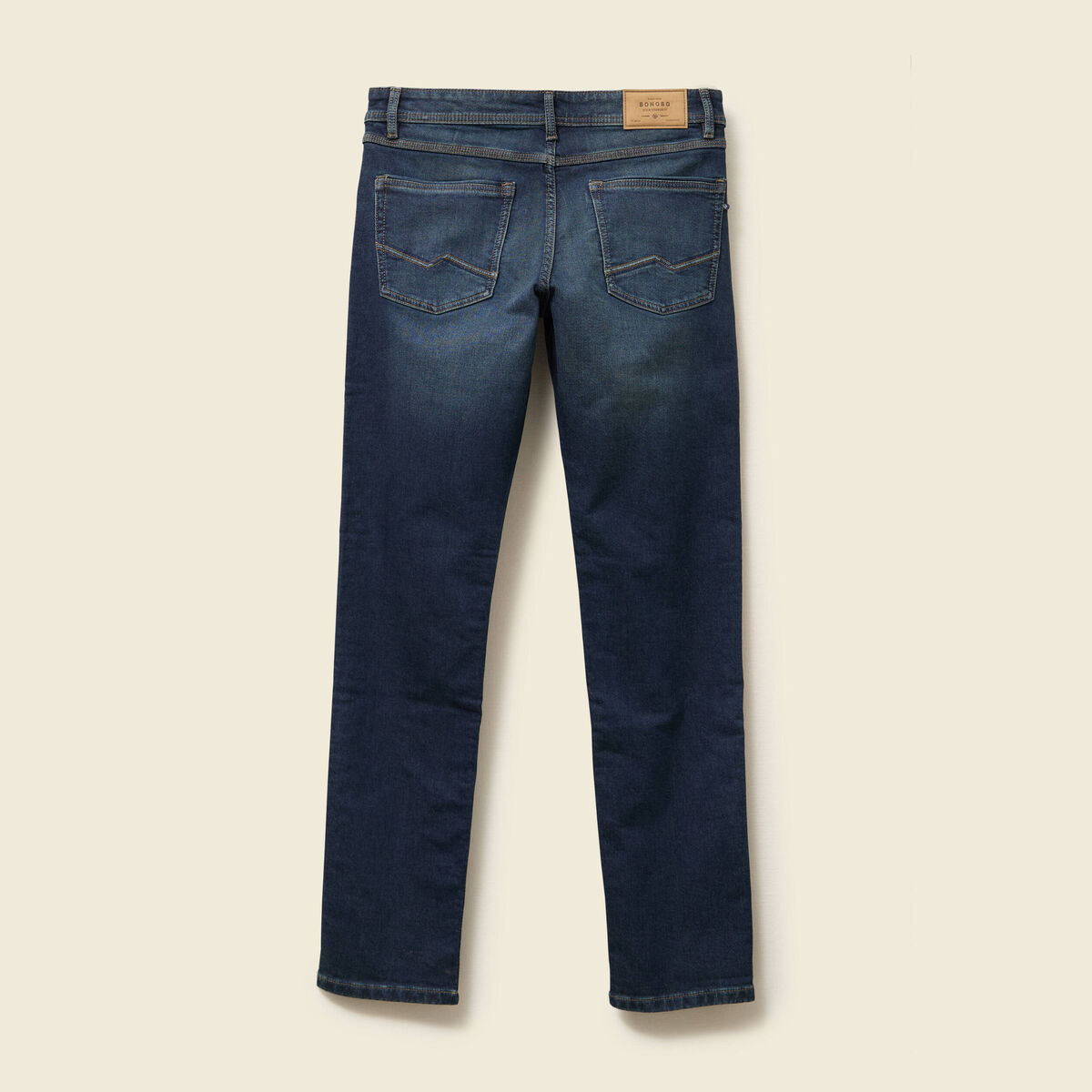 Jeans straight denim dirty homme
