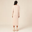Robe pull éco-responsable creme femme