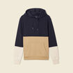 Sweat à capuche bleu marine homme