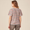 T-shirt éco-responsable ecru femme