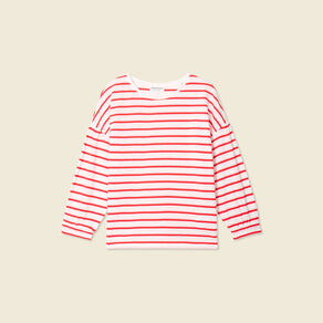 t shirt manches 34 rouge femme T-shirt manches 3/4 rouge femme