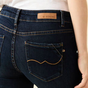 Jeans Vanessa - slim 7/8ème denim brut femme