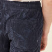 Bermuda large &agrave; coulisse bleu marine homme