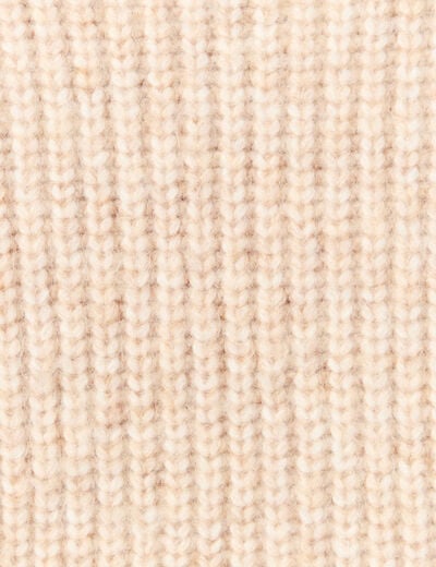 Gilet sans manches creme femme