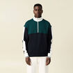 Sweat manches longues bleu marine homme