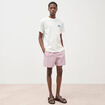 Short de bain vieux rose homme