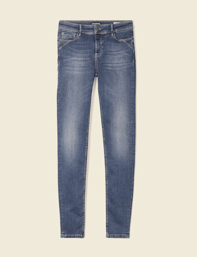 Jeans Marylin - skinny push up denim stone femme