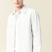 Surchemise manches longues ecru homme