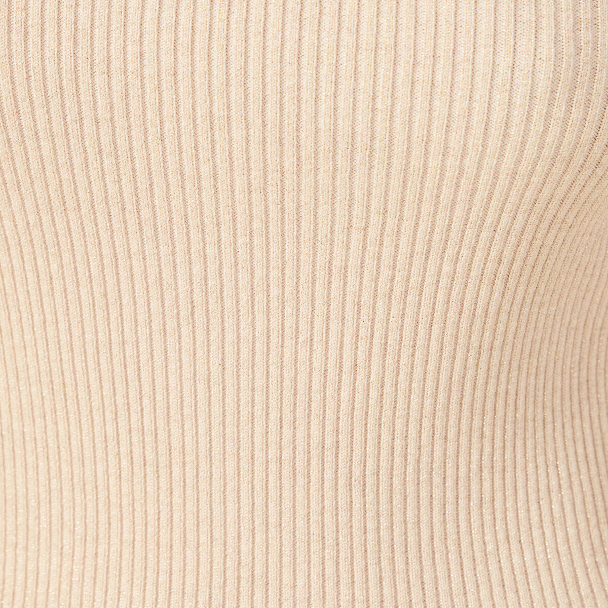 Pull asymétrique creme femme