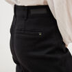 Jeans wide large taille haute denim noir femme