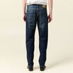 Jeans straight denim dirty homme