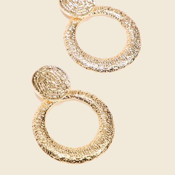 boucles doreilles pendantes couleur or femme Boucles d'oreilles pendantes couleur or femme