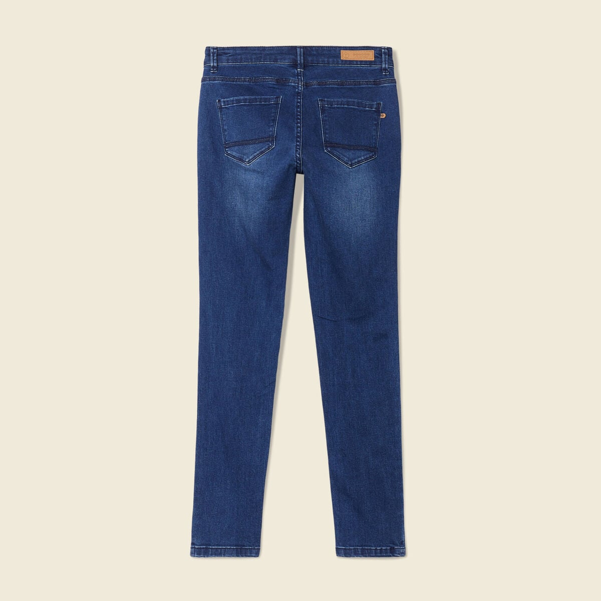 Jeans skinny 7/8&egrave;me denim stone femme