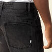 Jeans loose 5 poches denim noir homme