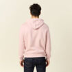 Sweat à capuche rose pastel homme