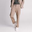 Pantalon chino stretch taupe homme