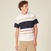T-shirt manches courtes bleu marine homme