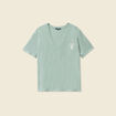 T-shirt manches courtes vert pastel femme
