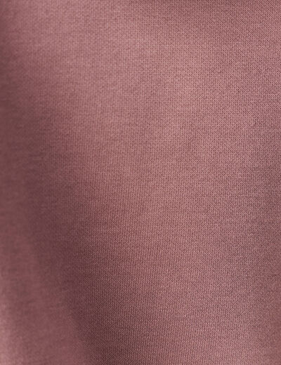 Sweat à capuche vieux rose homme