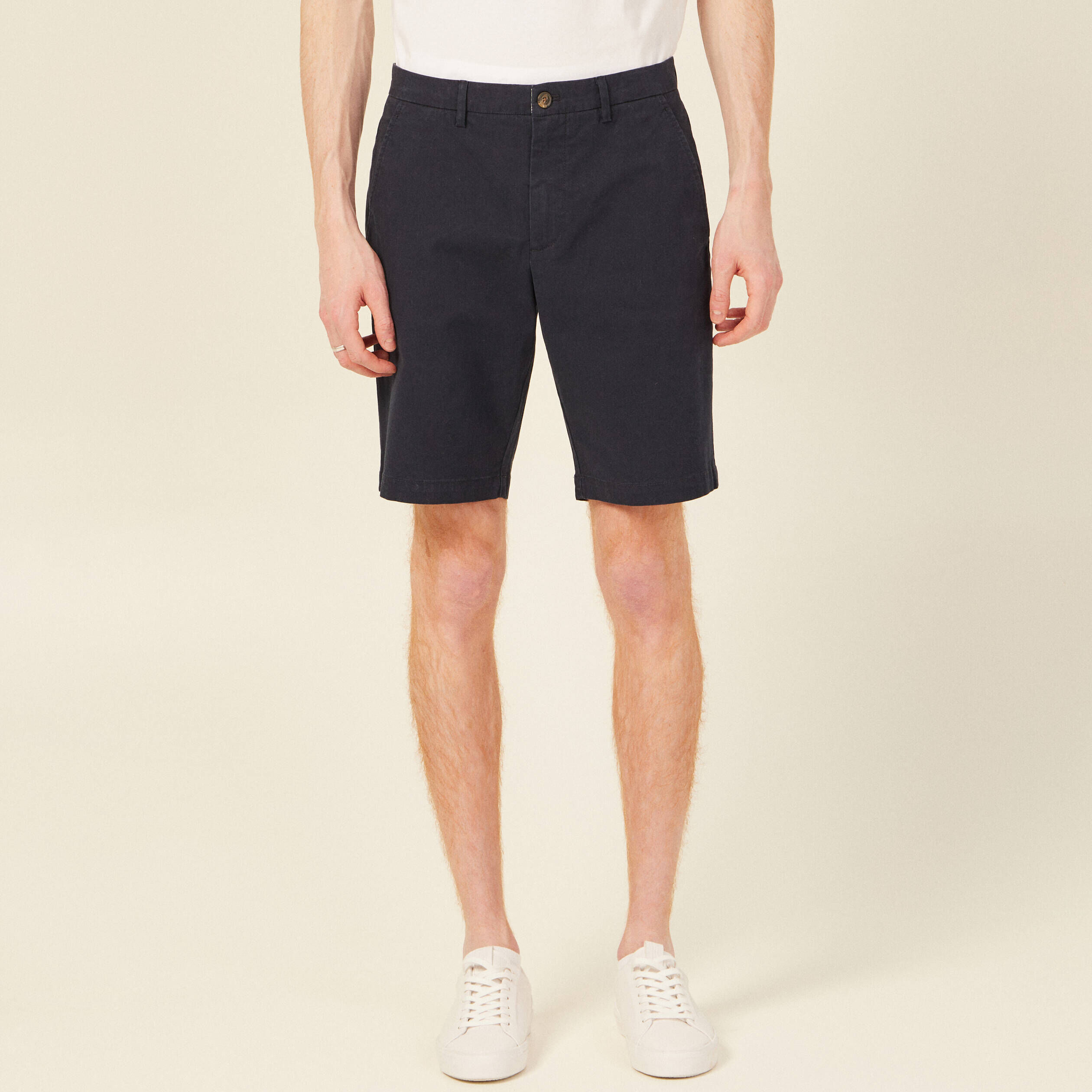 Short bleu marine homme best sale