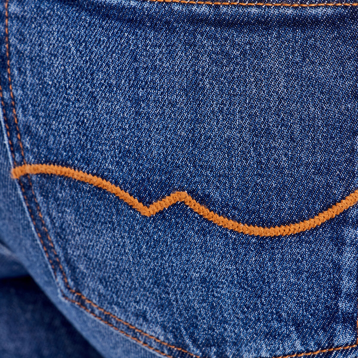 Jeans regular denim brut femme