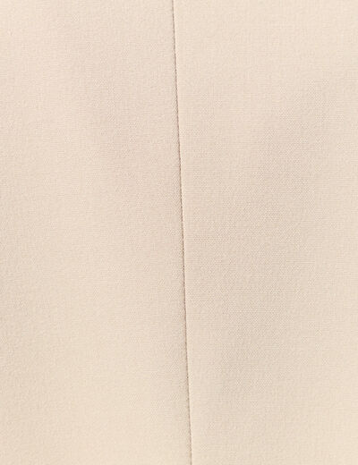 Veste blazer double boutonnage beige femme