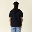 Polo manches courtes bleu marine homme