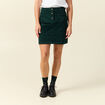 Jupe vert fonc&eacute; femme