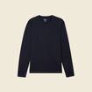 T-shirt manches longues bleu marine homme