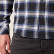 Chemise manches longues bleu electrique homme