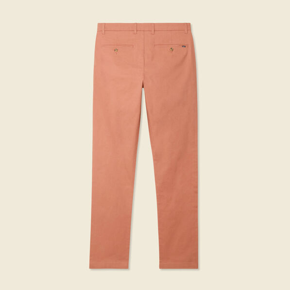 pantalon slim instinct chino vieux rose homme Pantalon slim Instinct chino vieux rose homme