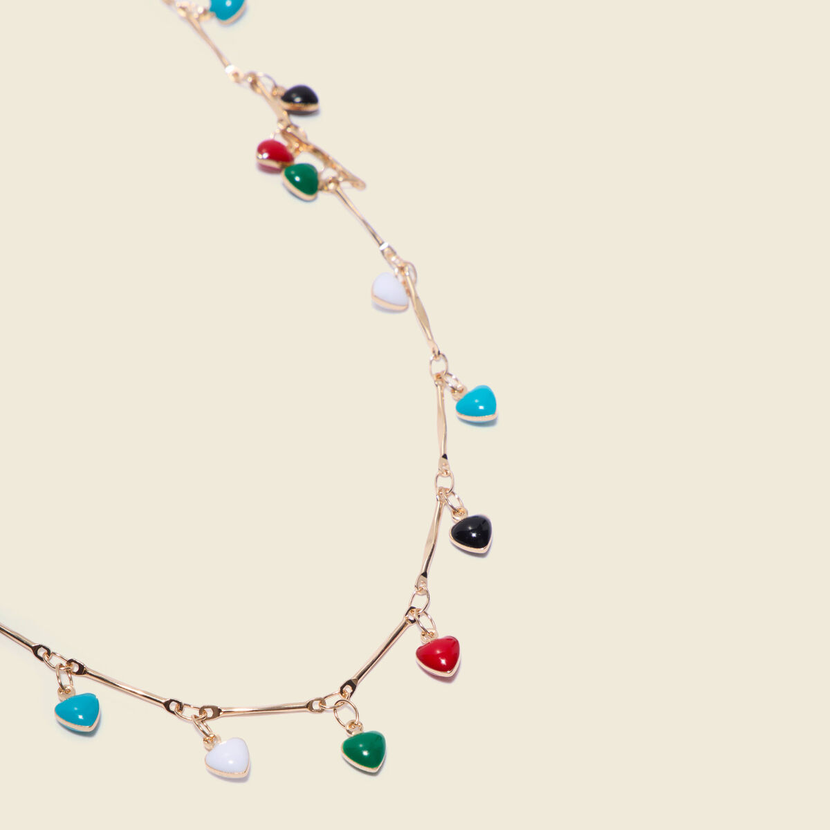 Collier multicolore femme