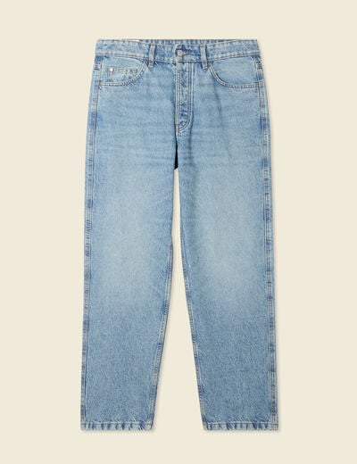 Jeans large relaxed denim dirty homme