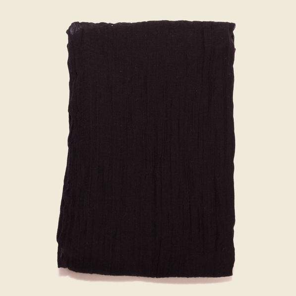 Foulard noir femme