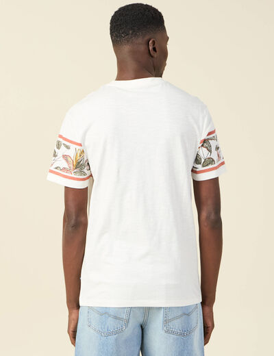 T-shirt manches courtes rose homme