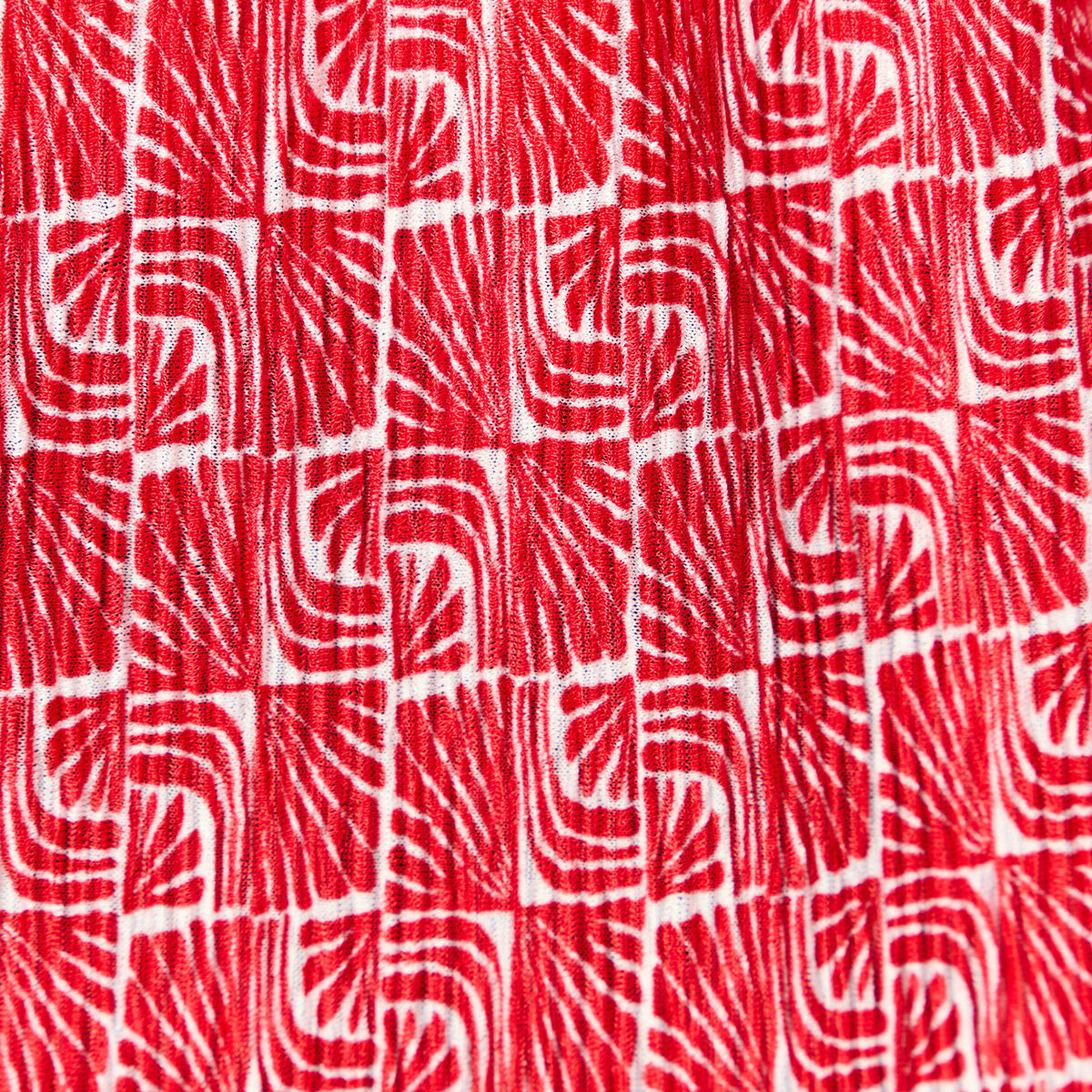 T-shirt manches courtes rouge femme