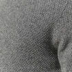 Pull manches longues fabriqu&eacute; en France gris fonc&eacute; homme